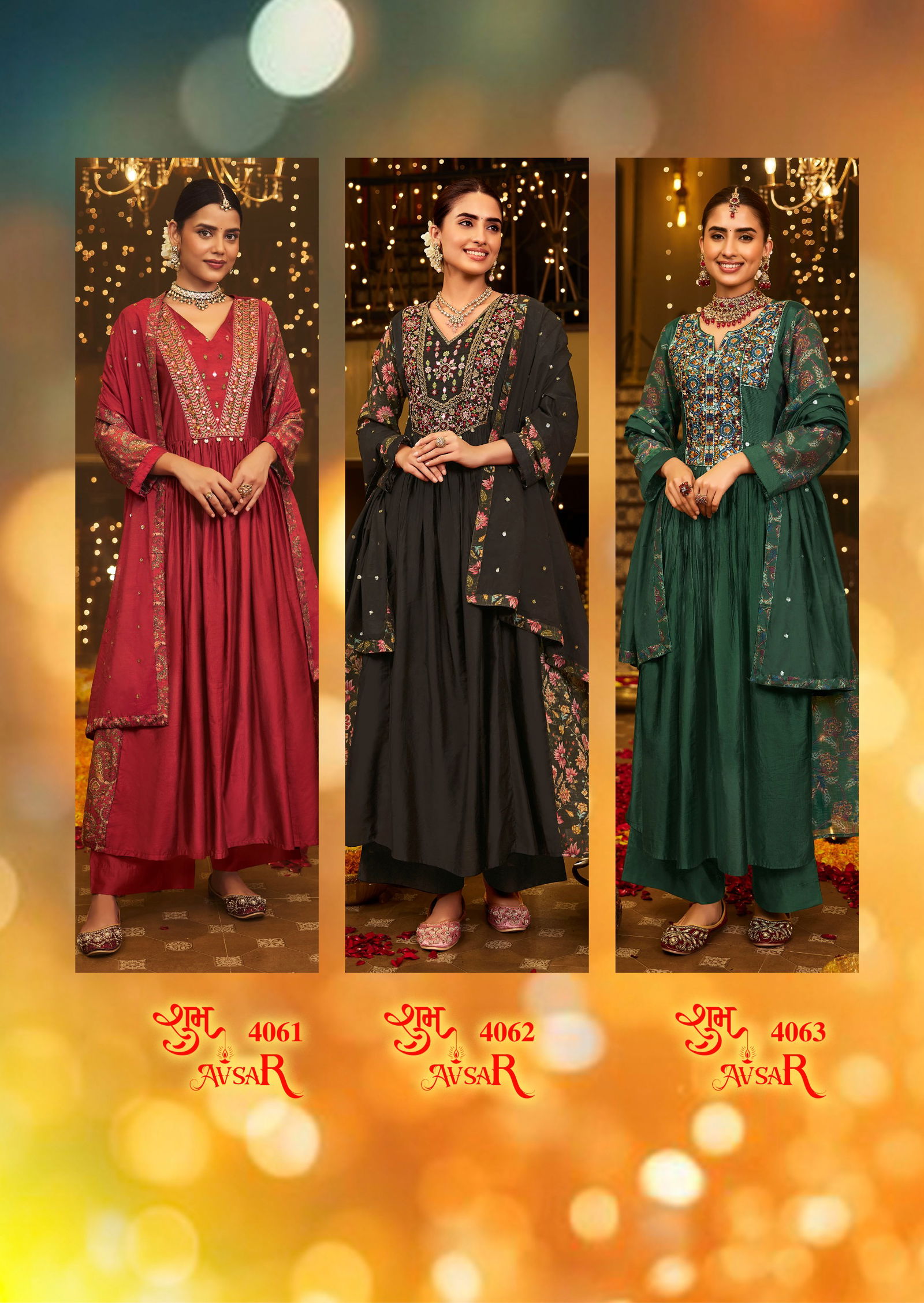 Shubh Avsar By Af Viscose Designer Kurti With Bottom Dupatta Wholesale Market in Surat
